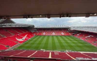 Anfield stadium in May 2024