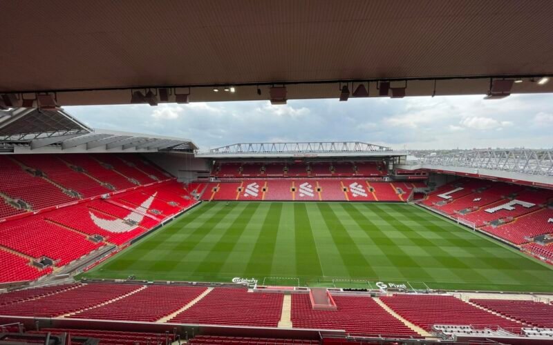 Anfield stadium in May 2024