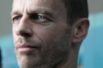 UEFA president Aleksander Ceferin at the presentation of the UEFA Euro 2020 logo in Saint Petersburg, Russia