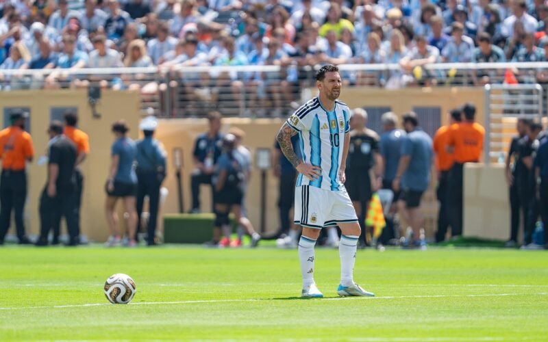 Lionel Messi during Argentina v Spain at the 2026 FIFA World Cup final