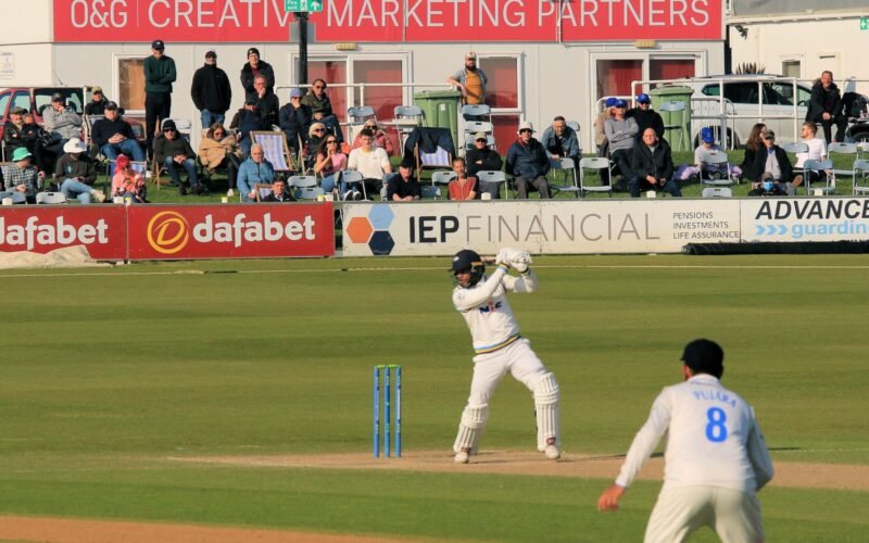 Shai Hope batting for West Indies